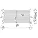 MAHLE CR 808 000P Kühlmittelkühler