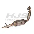Ruß /partikelfilter Abgasanlage Hjs 93 15 5239 für Ford für Bluecar
