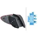 HELLA 2SD 354 873-061 Heckl. re LED MB