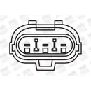 Zündspule Borgwarner (beru) ZS267 für Hyundai