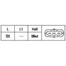 HELLA 6PU 009 121-861 Sensor, Nockenwellenposition