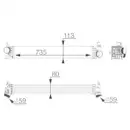 Ladeluftkühler Mahle CI 217 000P Behr *** Premium Line *** für Fiat