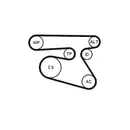 Keilrippenriemensatz Continental Ctam 5PK1960K1