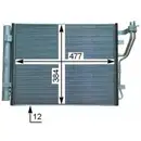 Kondensator Klimaanlage Mahle AC 709 000P Behr *** Premium Line *** für Hyundai