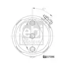 FEBI BILSTEIN 07086 Membranzylinder