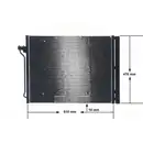 MAHLE AC 463 000S A/C-Kondensator für BMW, ROLLS-ROYCE