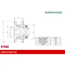 FAG 713 6452 10 Radlagersatz