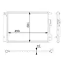 Kondensator Klimaanlage Mahle AC 61 000P Behr *** Premium Line *** für Hyundai