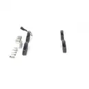 BOSCH 0 986 424 596 Bremsbelagsatz, Scheibenbremse