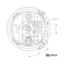 FEBI BILSTEIN 28624 Doppelmembranzylinder