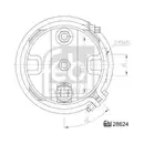 FEBI BILSTEIN 28624 Doppelmembranzylinder