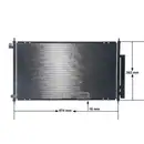 MAHLE AC 467 001S A/C-Kondensator