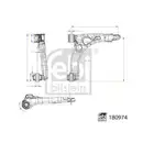 FEBI BILSTEIN 180974 Querlenker für MAN, VW