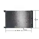 Kondensator Klimaanlage Mahle AC 412 000S Behr für Mercedes Benz