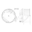 MAHLE AB 263 000P Innenraumgeblaese