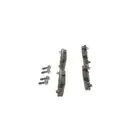 Bremsbelagsatz Scheibenbremse Bosch 0 986 424 859 für Mercedes Benz Hinterachse
