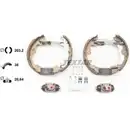 TEXTAR 84052500 PKW Bremsbacken Kits