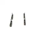 Bremsbelagsatz Scheibenbremse Bosch 0 986 424 802 für Volvo Hinterachse