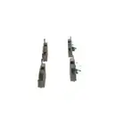 Bremsbelagsatz Scheibenbremse Bosch 0 986 424 333 für Volvo Vorderachse