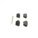 Bremsbelagsatz Scheibenbremse Bosch 0 986 424 889 für Mercedes Benz Hinterachse