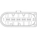 NTK 91609 Luftmassenmesser EPBMFN5-D002P für SEAT, VW, AUDI, FORD, SKODA