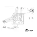 FEBI BILSTEIN 178644 Querlenker für KIA, HYUNDAI
