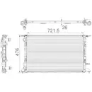 MAHLE CR 905 000P Kühlmittelkühler