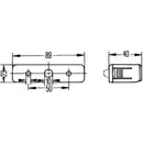 Kennzeichenleuchte Hella 2KA 006 896-001 für Daf für Mercedes Benz für Evobus