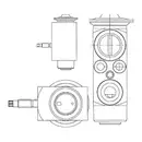 MAHLE AVE 66 000P Expansionsventil und Orifice Tube