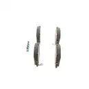 BOSCH 0 986 494 047 Bremsbelagsatz, Scheibenbremse