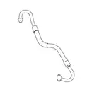 Hochdruck /niederdruckleitung Klimaanlage Mahle AP 89 000P für Ford