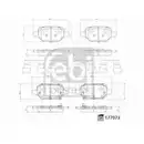 FEBI BILSTEIN 177073 Bremsbelagsatz für OPEL, CHEVROLET