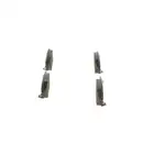 Bremsbelagsatz Scheibenbremse Bosch 0 986 424 386 für Renault Vorderachse