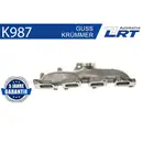 Krümmer Abgasanlage Lrt K987 für Audi für Seat