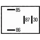 HELLA 4RA 933 766-111 Relais, Arbeitsstrom 12V