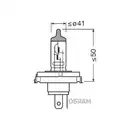 OSRAM 64183-01B Glühlampe R2Bilux 45/40W 12V