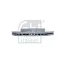 FEBI BILSTEIN 05230 Bremsscheiben 2 Stück vorn für MERCEDES-BENZ