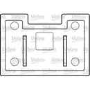 VALEO 850444 Fensterheber v l VW Passat