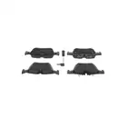 Bremsbelagsatz Scheibenbremse Bosch 0 986 494 752 für Mercedes Benz Hinterachse