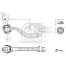 FEBI BILSTEIN 185887 Spurstangenendstück für JAGUAR, LAND