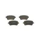 Bremsbelagsatz Scheibenbremse Bosch 0 986 424 437 für Citroën für Fiat für Opel