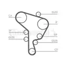 CONTINENTAL CTAM CT946 Zahnriemen