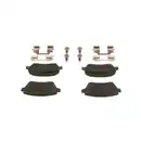Bremsbelagsatz Scheibenbremse Bosch 0 986 494 592 für Nissan für Renault