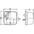 HELLA 2PF 003 014-071 Positionsl. Halogen