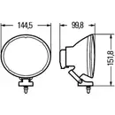 HELLA 1F4 007 893-871 FSW-Satz Comet 200 Xenon