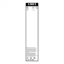 Wischblatt Bosch 3 397 018 960 Aerotwin für VW Seitlicher Einbau Vorne