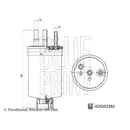 BLUE PRINT Kraftstofffilter ADG02342