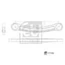 Lenker Radaufhängung Febi Bilstein 177102 für Citroën für Peugeot für DS Unten