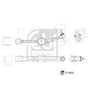 FEBI BILSTEIN 177655 Querlenker für MERCEDES-BENZ
