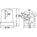 HELLA 2RL 008 061-101 RKL KL 7000 Halogen